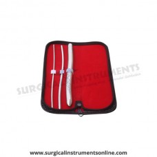 Hegar uterine dilator 3 pieces set,3-4, 5-6, 15-16